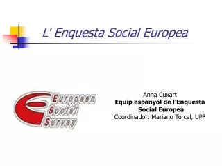 l enquesta social europea