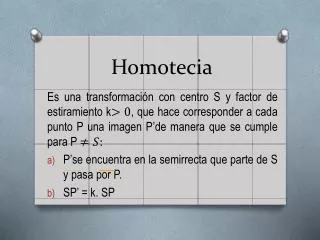 homotecia