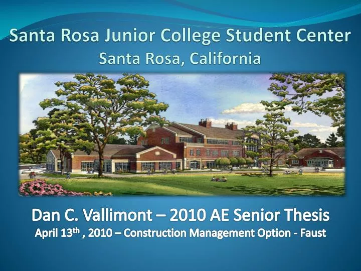 santa rosa junior college student center santa rosa california