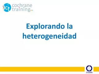 explorando la heterogeneidad