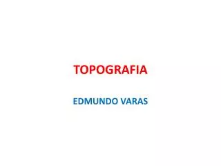 topografia