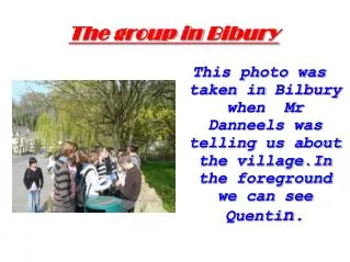 The group in Bibury