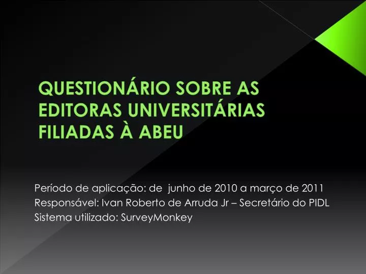 question rio sobre as editoras universit rias filiadas abeu