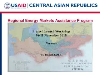 Regional Energy Markets Assistance Program