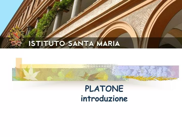 platone introduzione