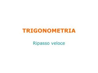trigonometria