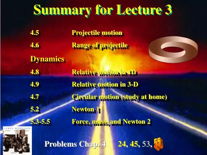 summary for lecture 3
