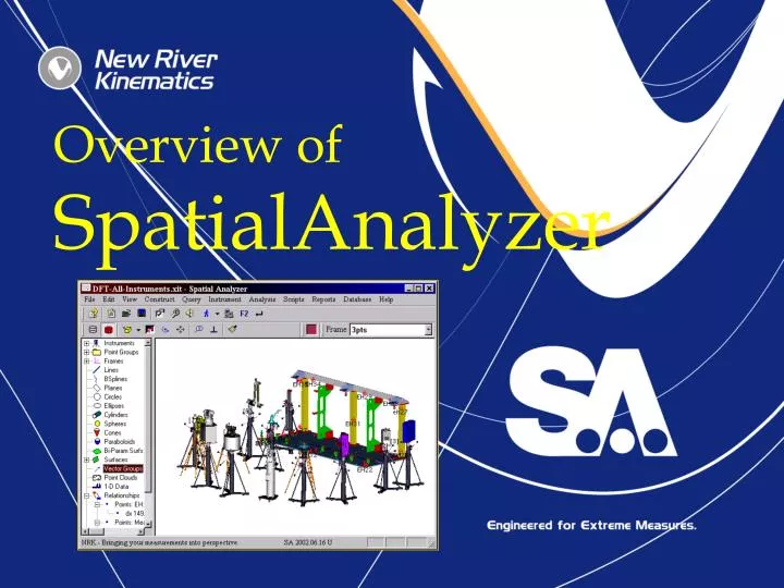 overview of spatialanalyzer