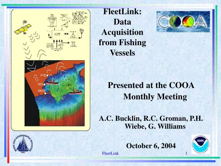 fleetlink data acquisition from fishing vessels