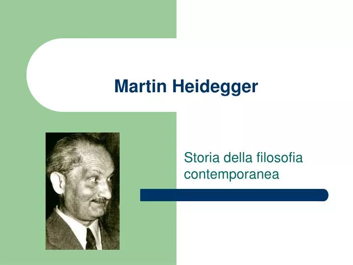 martin heidegger