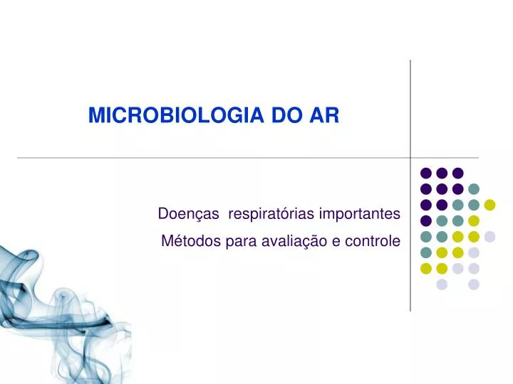 doen as respirat rias importantes m todos para avalia o e controle