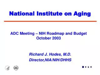 National Institute on Aging