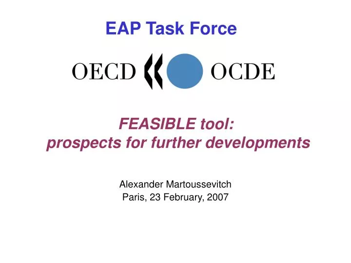 feasible tool prospects for further developments