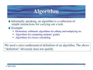 algorithm