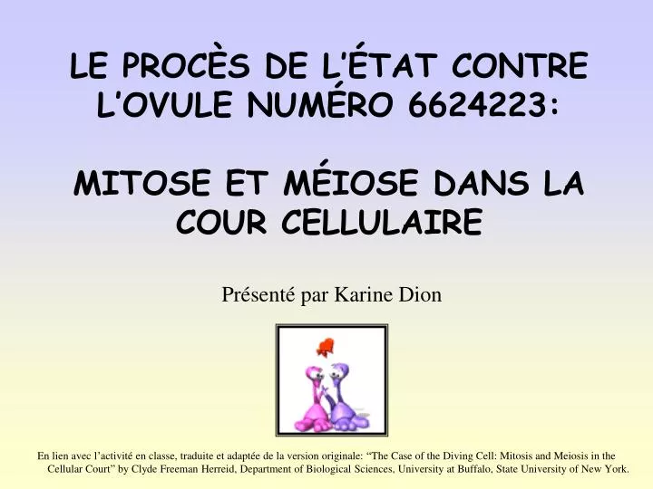 le proc s de l tat contre l ovule num ro 6624223 mitose et m iose dans la cour cellulaire