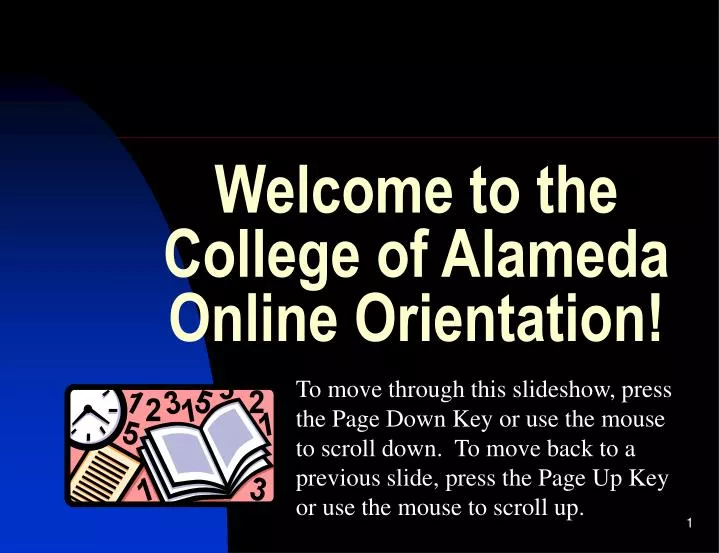 welcome to the college of alameda online orientation