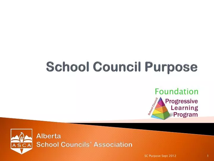 school council purpose