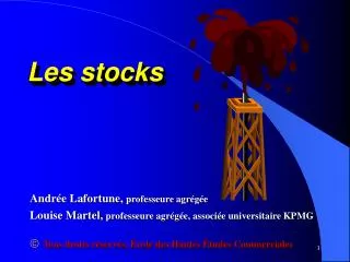 les stocks