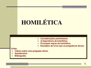 homil tica