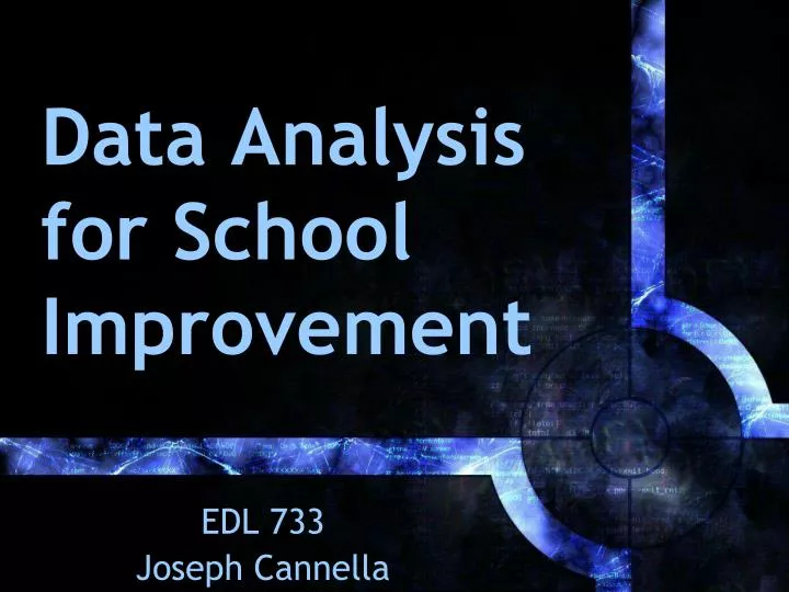 data analysis for school improvement