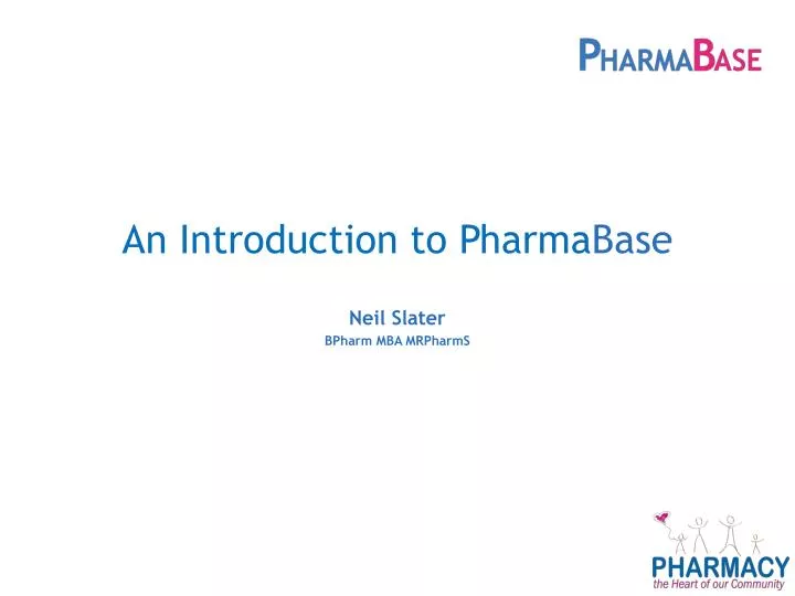 an introduction to pharma base