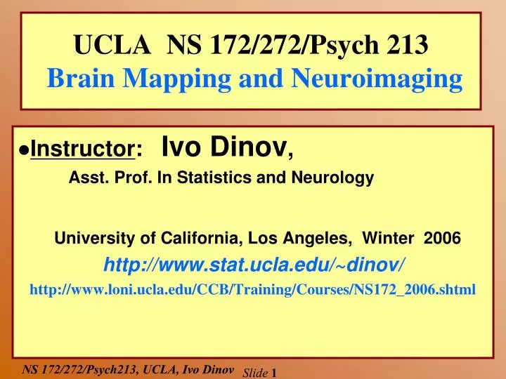 ucla ns 172 272 psych 213 brain mapping and neuroimaging