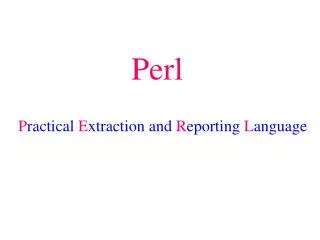 Perl