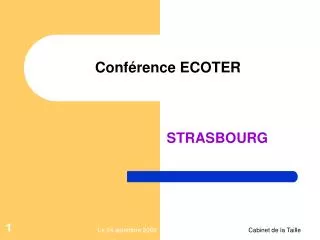 conf rence ecoter