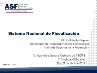 sistema nacional de fiscalizaci n