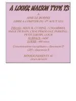 A ASSE LE BOISNE LIBRE A COMPTER DU 1 ER AOUT 2013 - slide 1