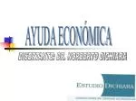 AYUDA ECONÃ“MICA - slide 1