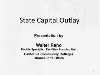 State Capital Outlay