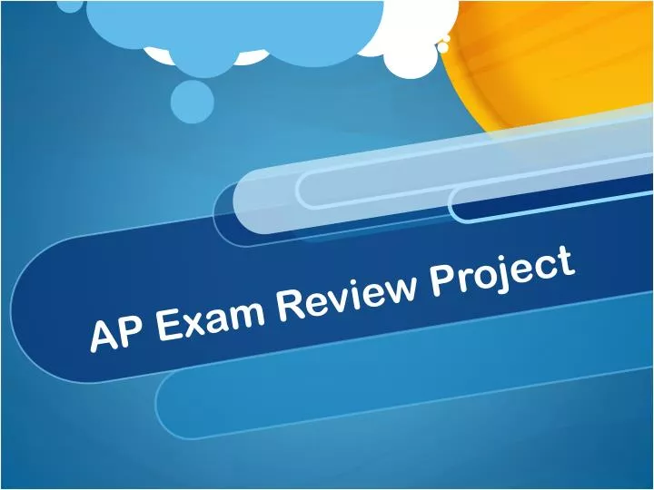 ap exam review project
