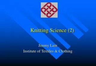 Knitting Science (2)