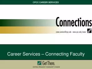 CPCC CAREER SERVICES