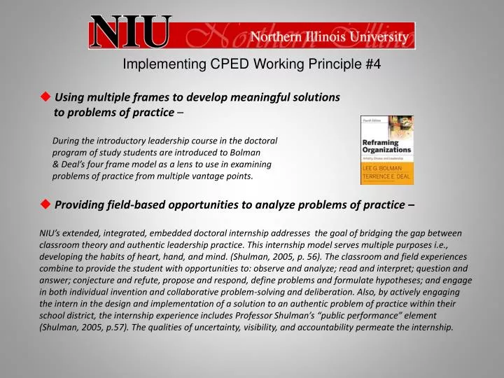 implementing cped working principle 4