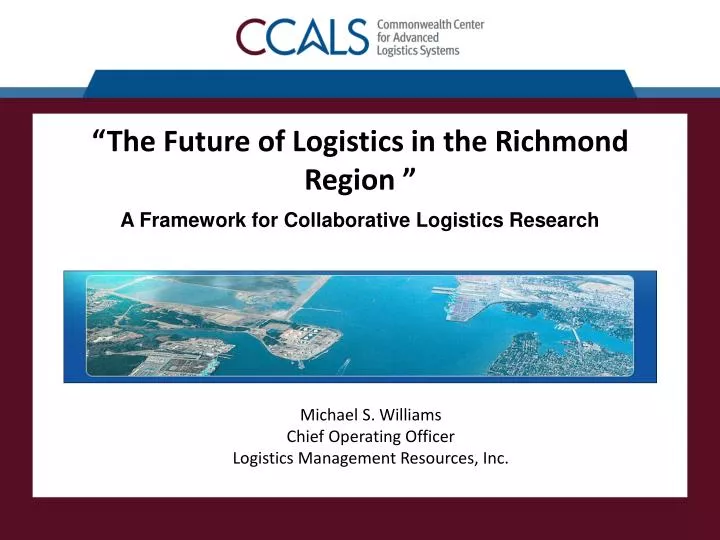 the future of logistics in the richmond region
