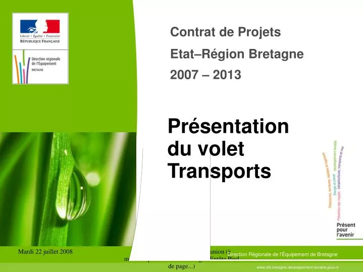 contrat de projets etat r gion bretagne 2007 2013
