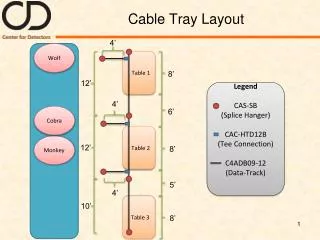 Cable Tray Layout
