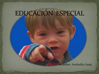 educaci n especial