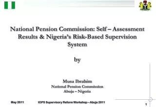 The Nigerian Contributory Pension Scheme