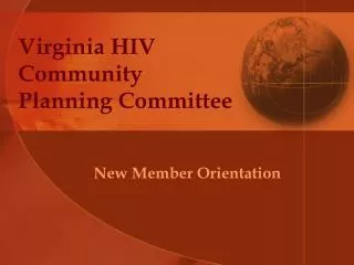 Virginia HIV Community Planning Committee