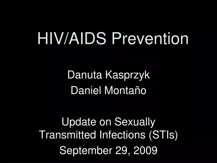 hiv aids prevention