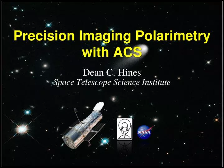 precision imaging polarimetry with acs