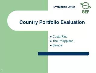 Country Portfolio Evaluation