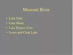 Missouri River - slide 1