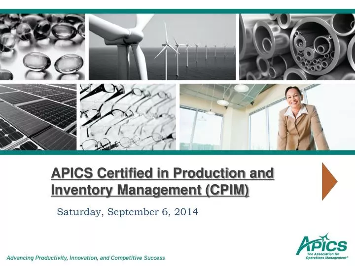 apics certified in production and inventory management cpim