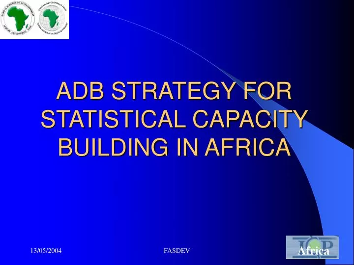 adb strategy for statistical capacity building in africa