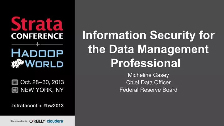 information security for the data management professional