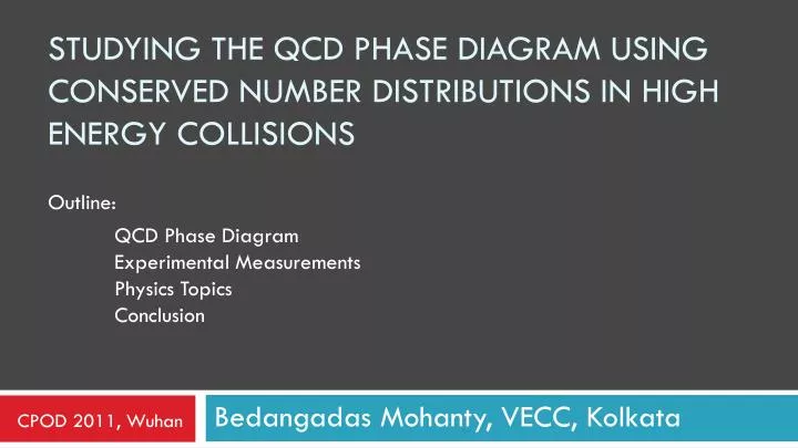 studying the qcd phase diagram using conserved number distributions in high energy collisions